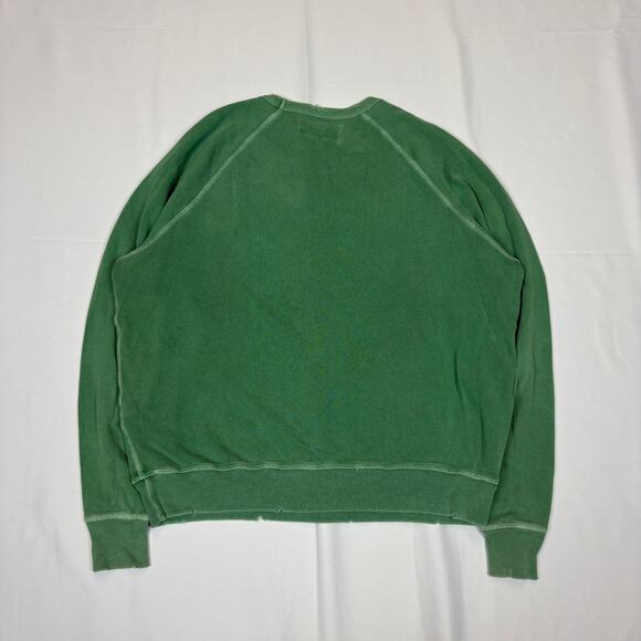 The Great The College Oversized Crew Sweatshirt Women's 0 XS Warrior Chainstitch - Picture 4 of 10